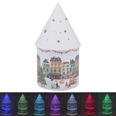 Xmas Tinsel Town LED House (6)