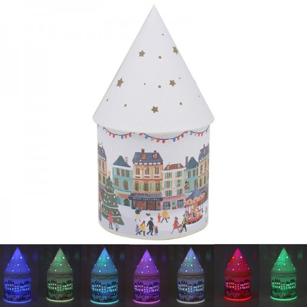 Xmas Tinsel Town LED House (6)