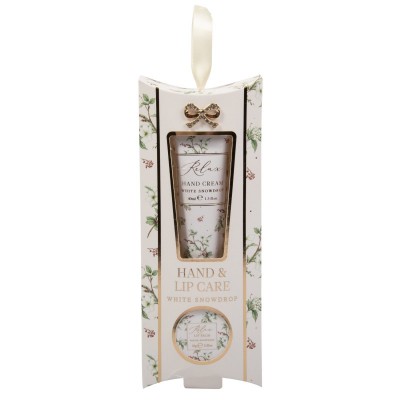 Xmas Madelaine White Snowdrop Hand & Lip Care (6)