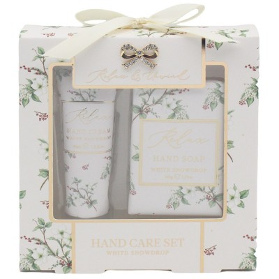 Xmas Madelaine White Snowdrop Hand Care Set (6)