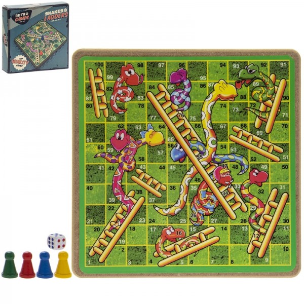 Retro Snakes And Ladders (6)