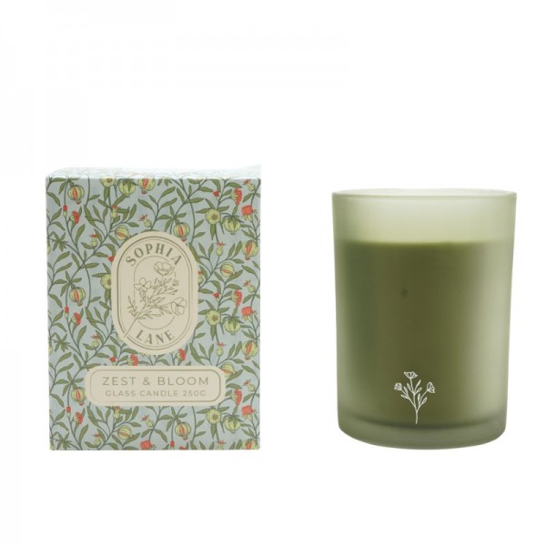 Sophia Lane Zest & Bloom Floral Candle 250g (6)