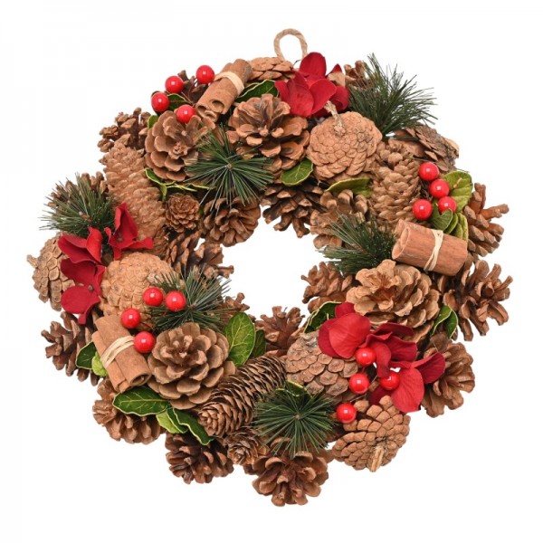 Cinnamon Wreath 30cm  (4)