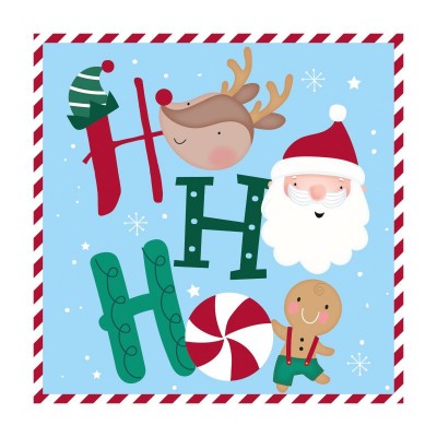 Cute Santa 12pk Card (24)