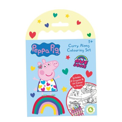 Peppa Pig Carry Along Colouring Set (12)