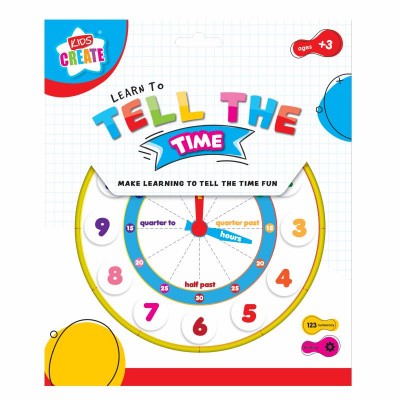 Learn To Tell The Time Clock (24)