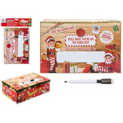 Small Elf Xmas Eve Box 21 X 32 X 11cm With Pen (12)
