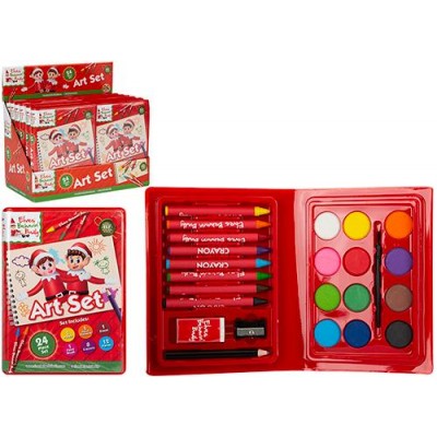 Elf Design 24pc Art Set In Case (12)