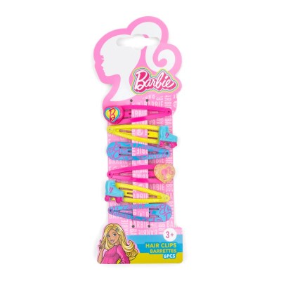 Barbie Hair Clip Set X 6 (6)