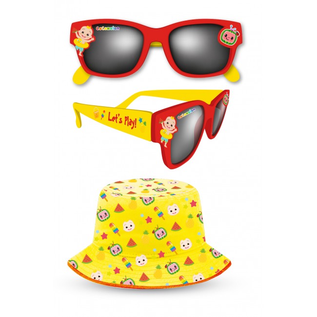Coco Melon Bucket Hat & Sunglasses Set (5) Kemneeds Chemists