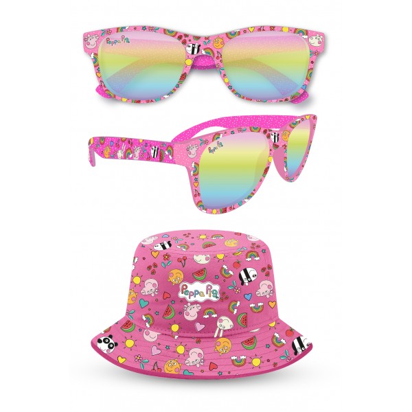 Peppa Pig Bucket Hat & Sunglasses Set (5) Kemneeds Chemists