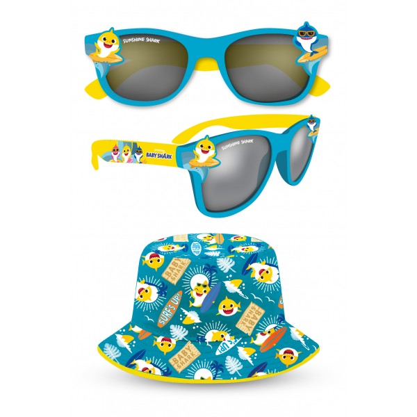 Baby Shark Bucket Hat & Sunglasses Set (5) Kemneeds Chemists