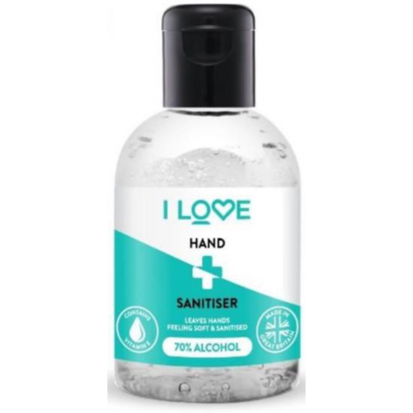 I Love 100ml Hand Sanitiser