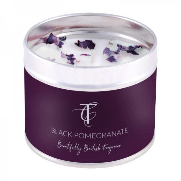 Black pomegranate tin candle (6)