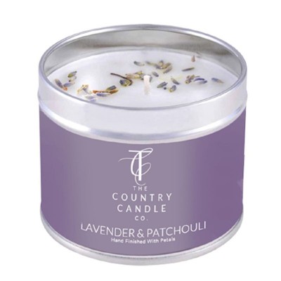 Lavender & patchouli tin candle (6)