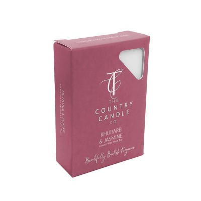 Rhubarb & jasmine 60 hour wax melt (10)