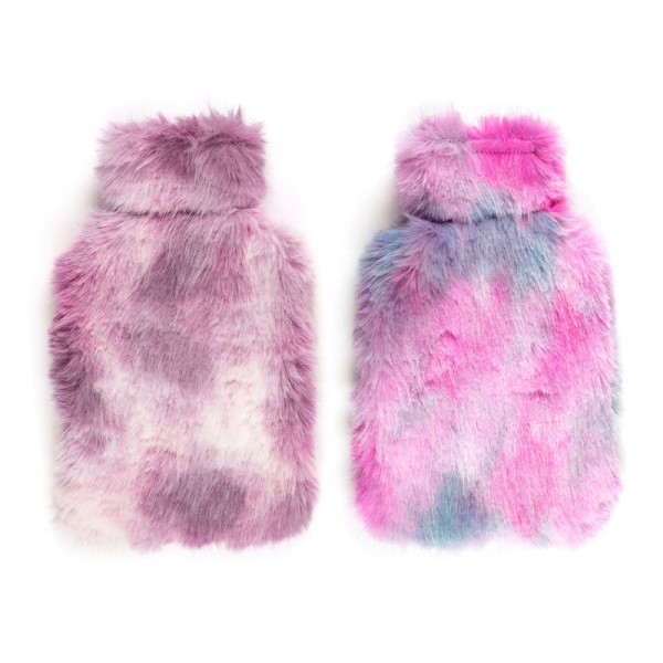 2ltr Luxury Tie-dyed Faux Fur Hwb (2 Asst) (12)