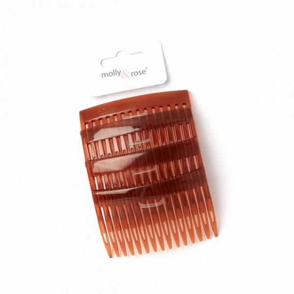 Card of 4 Tort Combs 7cm