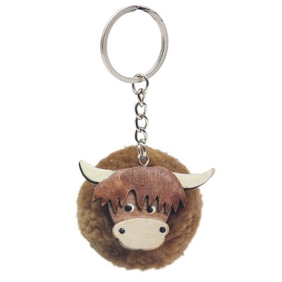 Highland Cow Keyring (12)