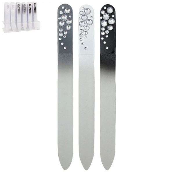 Diamante Nail File Asst (36)