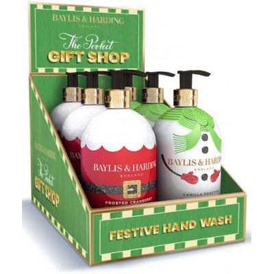 Festive Hand Washes - Packed Assorted In A Pdq (6)