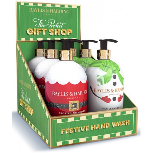 Festive Hand Washes - Packed Assorted In A Pdq (6)