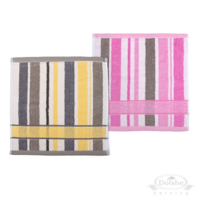 2 Asstd Stripes Facecloth (12)