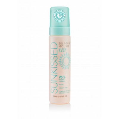 SUNKISSED SELF TAN MOUSSE - ULTRA DARK 200ML (6)