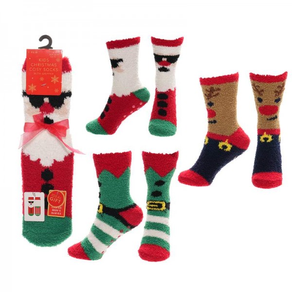 Kids Xmas Cosy Sock (Zero Rated) (12)