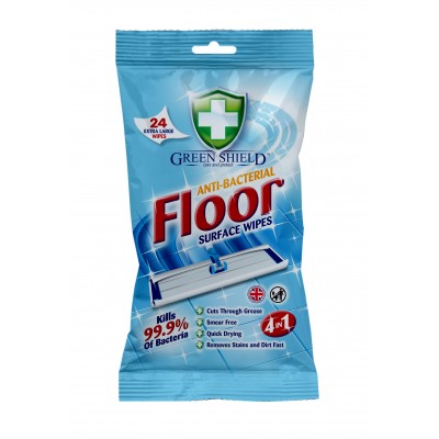 Greenshield Wipes - Floor Anti-bac Wipes 12pk