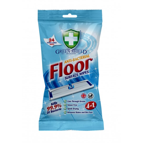 Greenshield Wipes - Floor Anti-bac Wipes 12pk