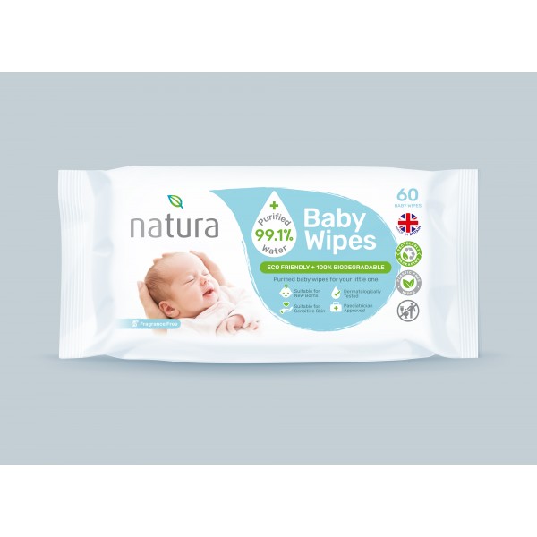 Natura Baby Wipes 