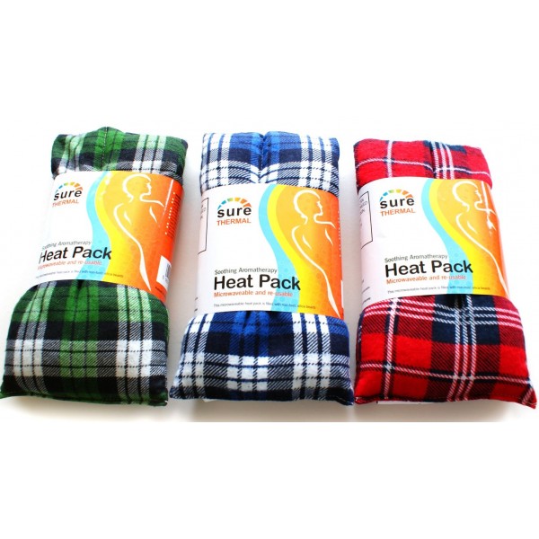Assorted Heat Packs (6) (tartan & plain)