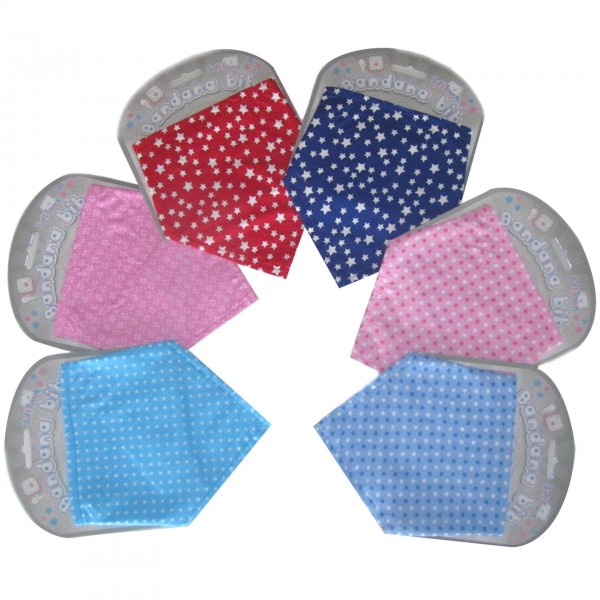 Baby Bandana Bib - Printed (zero Vat)