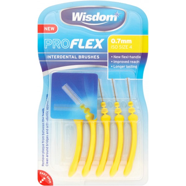 Wisdom Pro Flex Interdental Brush 0.70mm (12)