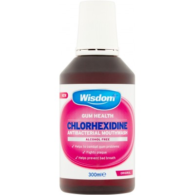Gum Health Chlorohexidine Mouthwash 300ml Original A/F
