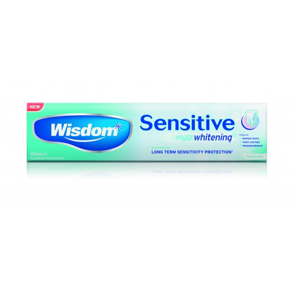 Wisdom - Sensitive + Whitening Toothpaste 100ml