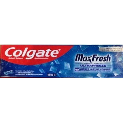 Colgate Toothpaste 100ml Max Cool Mint (Blue) (12)