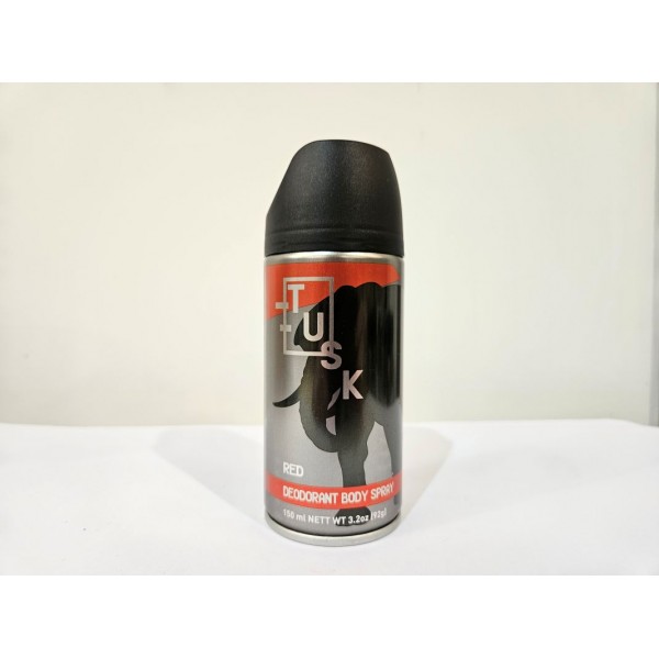 Tusk Mens Body Spray 150ml Red (6)