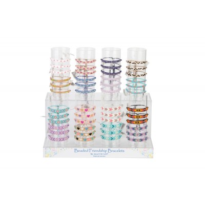 Beaded F/ship Bracelet Cdu 48 (1)