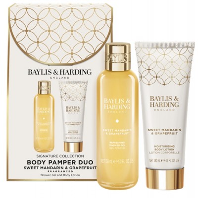 Sweet Mandarin & Grapefruit Body Pamper Duo Gift Set (6)