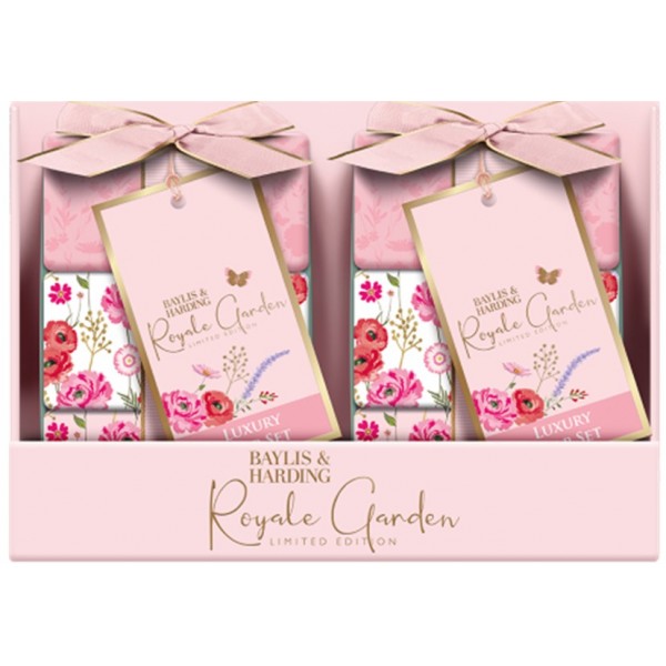 Royale Garden Luxury Wrapped Soaps Gift Set (6)