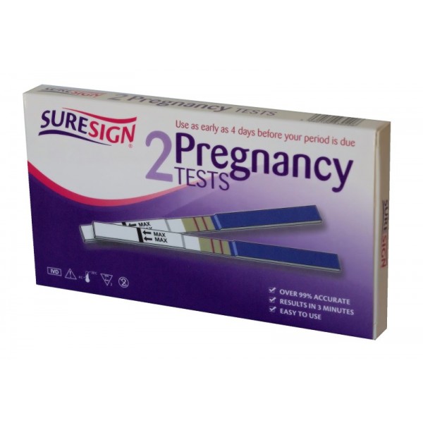 Suresign Pregnancy Strip-test 2