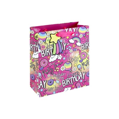 Girl Text Medium Bag (6)