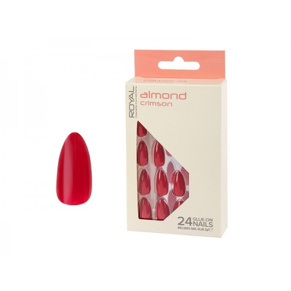 24 Crimsonalmond Nails + Glue (6)