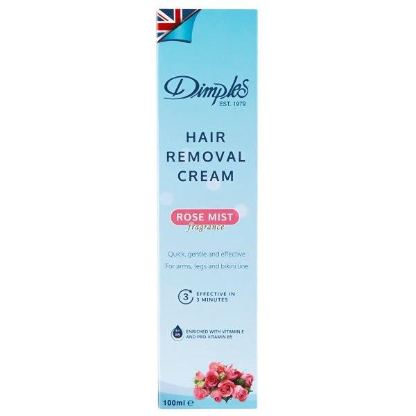 Dimples Depilatory Hair Removing 100ml Cream - 12