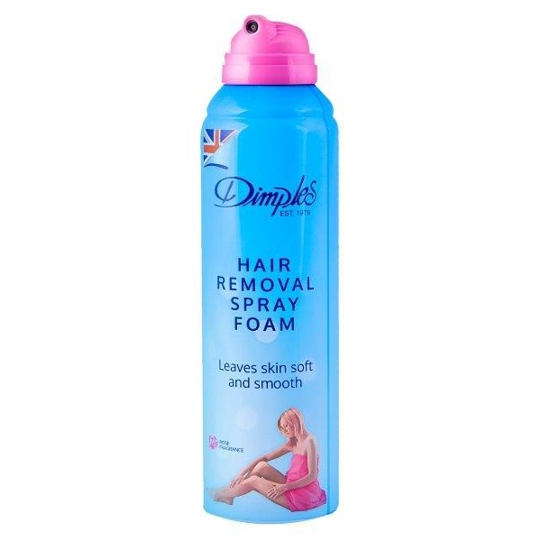 Dimples Depilatory Hair Removing Spray Foam - 12