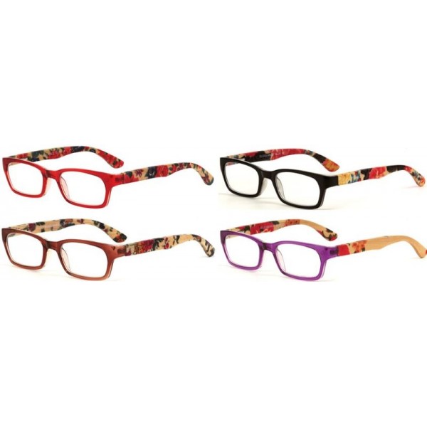 Eleglance Bamboo Reading Glasses +1.50 ELEGLANCE Kemneeds