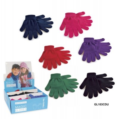 Kids Thermal Magic Gloves In Cdu (Zero Vat)