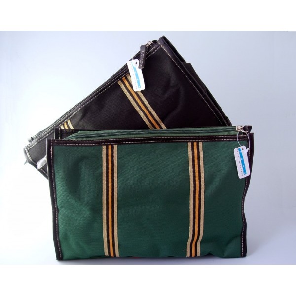 Gents Wash Bag - Continental Striped